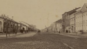 Большая Московская улица. Фрагмент фотографии 1880-х гг.