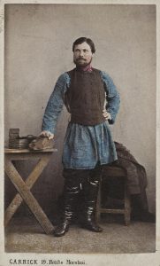 Лавочник. Фото В.А. Каррика из серии Русские типы. 1860-е гг.