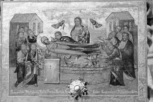 Икона «Успение Богоматери», XVIII в Икона «Успение Богоматери», XVIII в